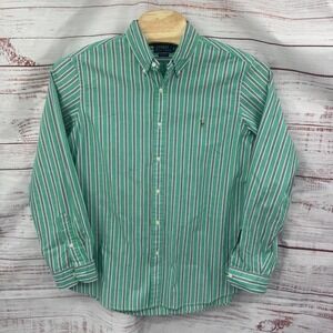 Polo Ralph Lauren Shirt Mens XL Classic Fit Striped Button Down Casual Preppy